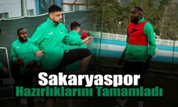 Sakaryaspor Erzurumspor Hazırlıklarını Tamamladı