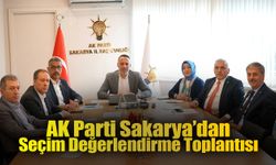 AK Parti Sakarya'dan Seçim Değerlendirme Toplantısı