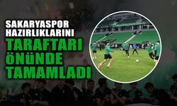 Sakaryaspor Hazırlıklarını Taraftarı önünde Tamamladı