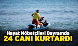 Hayat Nöbetçileri Bayramda 24 Canı Kurtardı