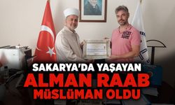 Sakarya'da Yaşayan Alman Raab Müslüman Oldu