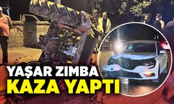 ASKF Başkanı Yaşar Zımba Kaza Yaptı