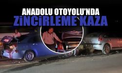 Anadolu Otoyolu’nda Zincirleme Kaza