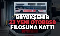 Büyükşehir 23 Yeni Otobüsü Filosuna Kattı