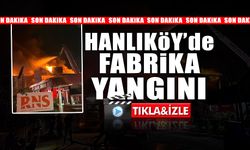 SON DAKİKA! Hanlıköy'de Fabrika Yangını