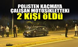 Polisten Kaçmaya Çalışan Motosikletteki 2 Kişi Öldü