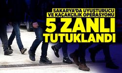 Sakarya’da Uyuşturucu ve Kaçakçılık Operasyonu