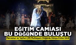 Eğitim Camiası Bu Düğünde Buluştu!