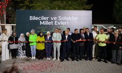 Bileciler ve Solaklar Millet Evleri Törenle Açıldı