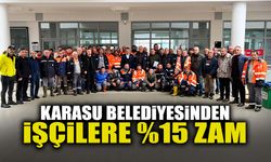 Karasu Belediyesi'nden İşçilere %15 ZAM