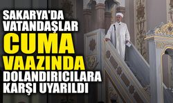 Vatandaşlar Cuma Vaazında Dolandırıcılara Karşı Uyarıldı