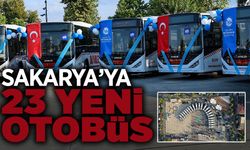 Sakarya’ya 23 Yeni Otobüs!