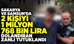 2 Kişiyi 1 Milyon 768 Bin Lira Dolandıran Zanlı Tutuklandı