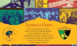 'Apsınra Dans ve Müzik Atölyesi' 6 Ekim'de Başlıyor