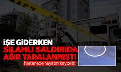 Ağır Yaralanmıştı! Hastanede Hayatını Kaybetti