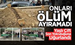 Yaşlı Çifti Ölüm Bile Ayıramadı