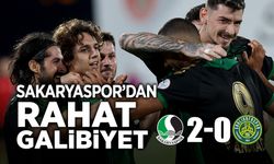 Sakaryaspor’dan Rahat Galibiyet!