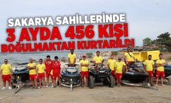 Sakarya Sahillerinde 3 Ayda 456 Kişi Boğulmaktan Kurtarıldı