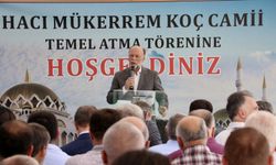 Hacı Mükerrem Koç Camisi'nin Temeli Atıldı