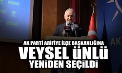 AK Parti Arifiye İlçe Başkanlığına Veysel Ünlü Seçildi