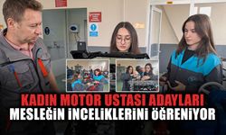 Kadın Motor Ustası Adayları Mesleğin İnceliklerini Öğreniyor