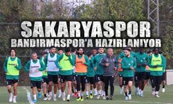 Sakaryaspor Bandırmaspor’a Hazırlanıyor