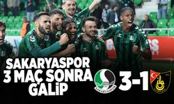 Sakaryaspor 3 Hafta Sonra Galip