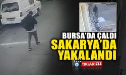 Bursa'dan Çaldı Sakarya'da Yakalandı