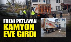 Freni Patlayan Kamyon Eve Girdi!