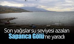 Son Yağışlar Sapanca Gölü'ne Yaradı