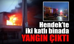 Hendek Rasimpaşa Mahallesi'nde Yangın