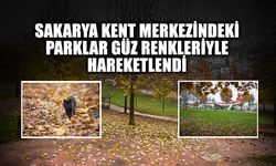 Sakarya'da Parklar Güz Renkleriyle Hareketlendi