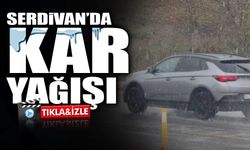 Serdivan'da Kar Yağışı Başladı!