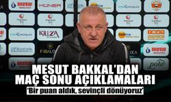 Mesut Bakkal’dan Maç Sonu Açıklamaları...