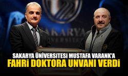 Sakarya Üniversitesi Mustafa Varank'a Fahri Doktora Unvanı Verdi