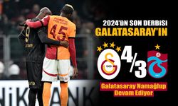 2024’ün Son Derbisi Galatasaray’ın!