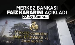 Merkez Bankası 22 Ay Sonra Politika Faizini İndirdi