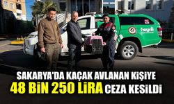 Kaçak Avlanan Kişiye 48 bin 250 Lira Ceza