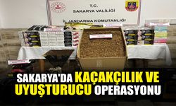 Sakarya'da Kaçakçılık ve Uyuşturucu Operasyonu