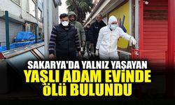 Karasu'da Yalnız Yaşayan Yaşlı Adam Evinde...