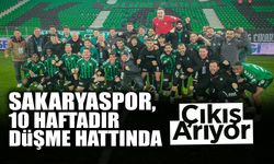 Sakaryaspor Düşme Hattından 10 Haftadır Kurtulamıyor