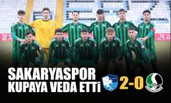 Sakaryaspor Türkiye Kupasına Veda Etti