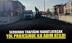 Serdivan Trafiğini Rahatlatacak Yol Projesinde İlk Adım Atıldı