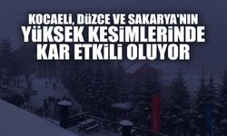 Yüksek Kesimlerde Kar Etkili Oluyor