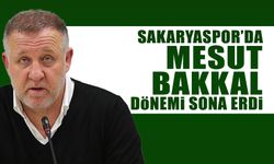 Sakaryaspor'da Mesut Bakkal Dönemi Sona Erdi