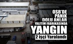 Yalıtım Fabrikasında Yangın: 2 İşçi...