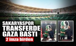 Sakaryaspor Transferde Gaza Bastı!