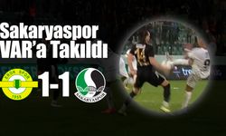 Sakaryaspor VAR'ı Geçemedi! 1-1