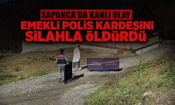 Emekli Polis Kardeşinin Canına Kıydı