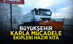 Karla Mücadele Ekipleri Hazır Kıta